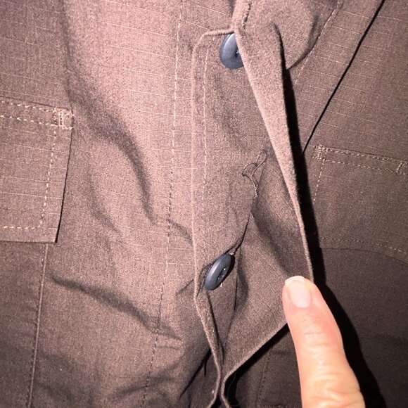 TRU-Spec Short Sleeve Brown Military Shirt Mens Size 4XL 66" Chest Poly/Cotton - Picture 6 of 16